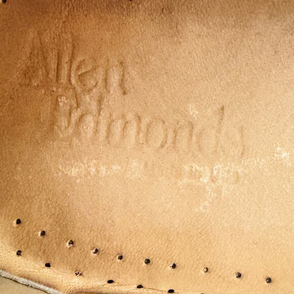 Allen Edmonds Shoes Mens 10 C Brown Leather Loafers Dress USA Springvale - Picture 9 of 11